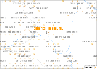 map of Oberzwieselau