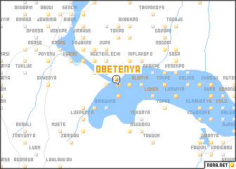 map of Obetenya