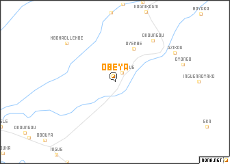 map of Obéya