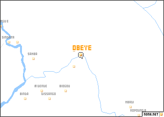 map of Obeye