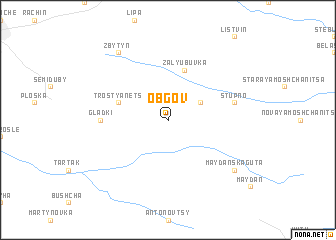 map of Obgov