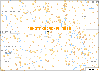 map of Obhayo Khāskheli Goth