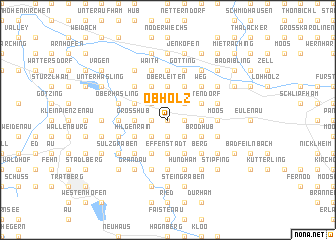 map of Obholz