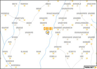 map of Obibi