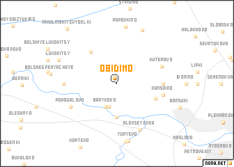map of Obidimo