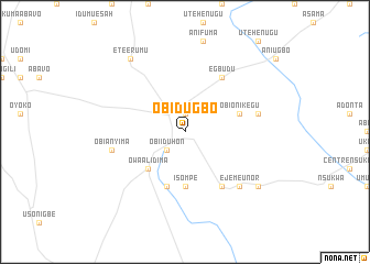 map of Obidugbo