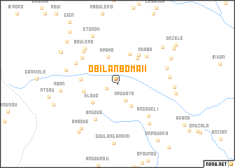 map of Obilanboma II
