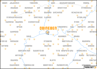 map of Obineben