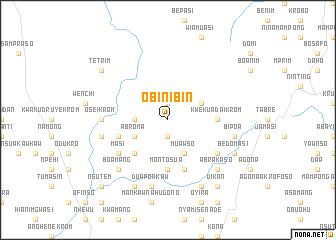 map of Obinibin