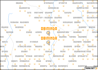 map of Obinimda