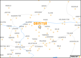 map of Obinitsa