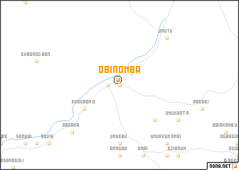 map of Obinomba