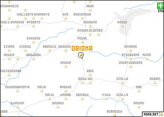map of Obioma