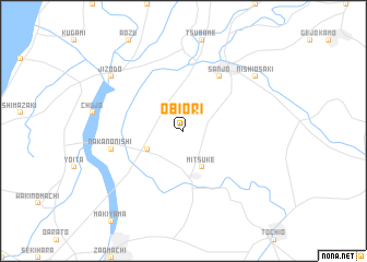 map of Obiori