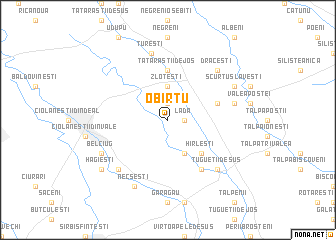 map of Obîrtu