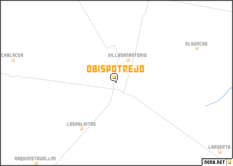 map of Obispo Trejo