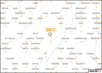 map of Obizi