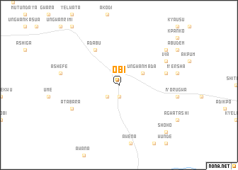 map of Obi