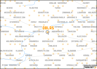 map of Oblas