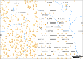 map of Oboda