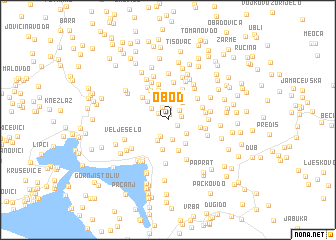 map of Obod