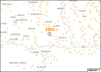 map of Obod