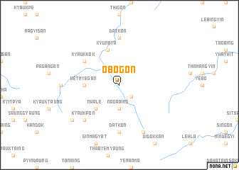 map of Obogon