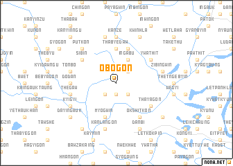 map of Obogon
