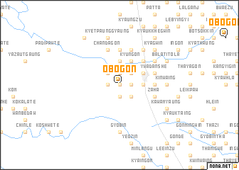 map of Obogon