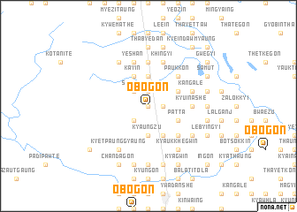 map of Obogon