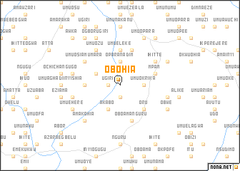 map of Obohia