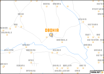 map of Obohia