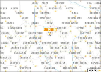 map of Obohia