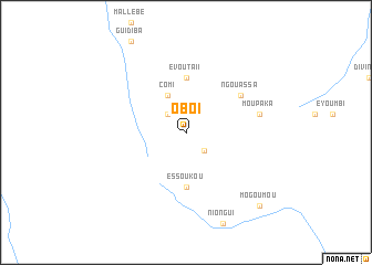 map of Oboï