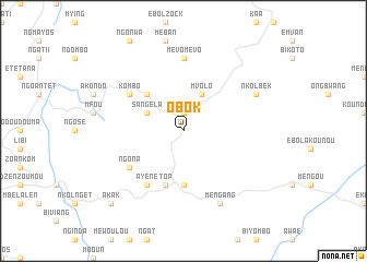 map of Obok