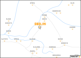 map of Obolimi