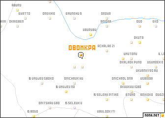 map of Obomkpa