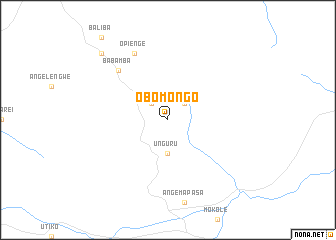 map of Obomongo