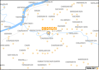 map of Obong-ni