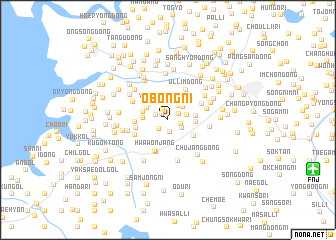 map of Obong-ni