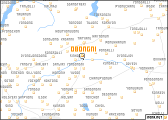 map of Obong-ni