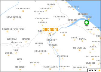 map of Obong-ni