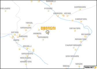 map of Obong-ni