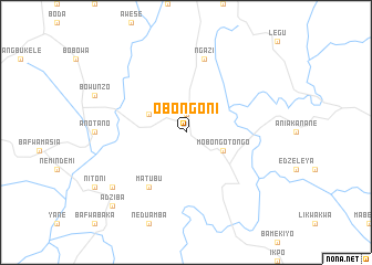 map of Obongoni