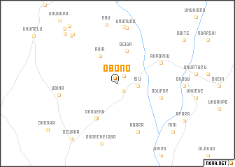 map of Obono