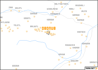 map of Obonub