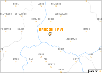 map of Obora Kīlēyī