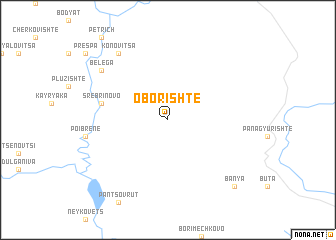 map of Oborishte