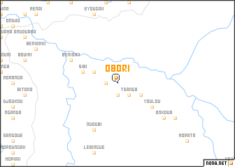 map of Obori