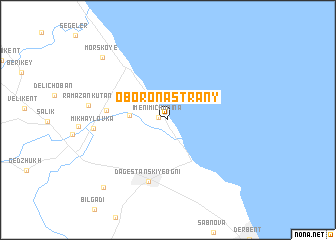 map of Oborona Strany